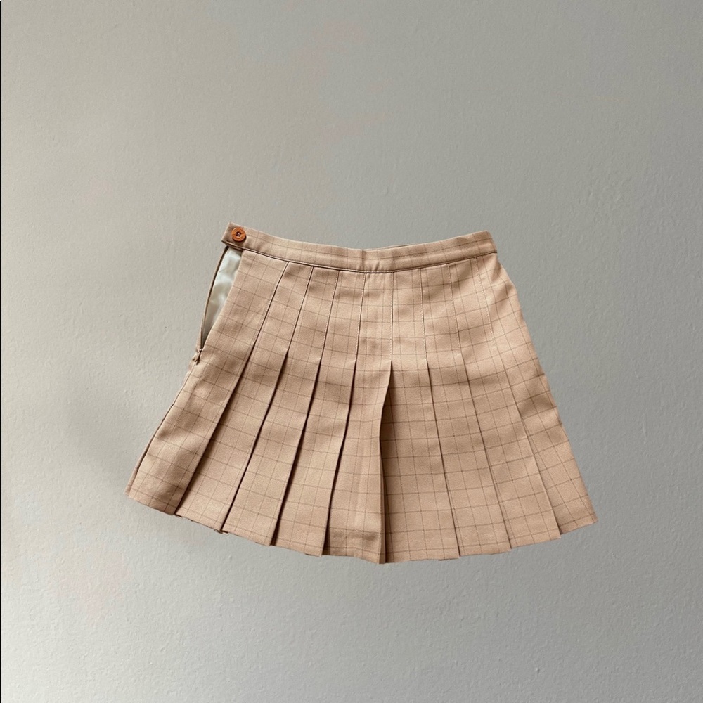 School Plaid Skirt